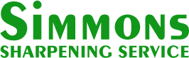 Simmons Sharpening Service Logo